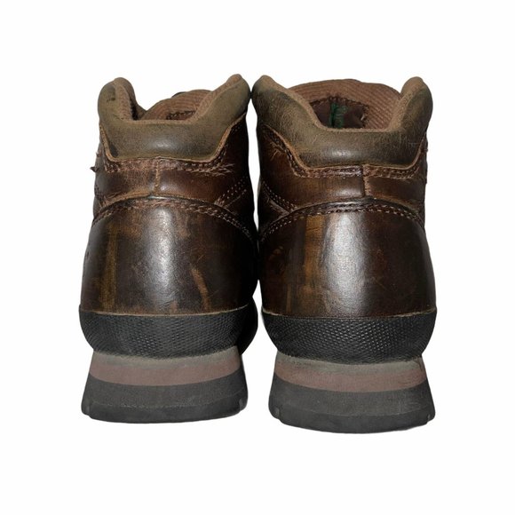 Timberland Brown Leather Hiking Boots Women's 6M - Picture 7 of 9